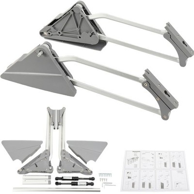 Lift-Up Mechanismus 90° gedämpft Öffnung Hängetür - Freestop und Soft Close DE