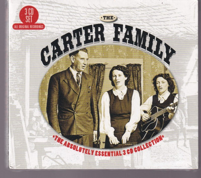 THE ABSOLUTELY ESSENTIAL 3 CD COLLECTION - By The Carter Family (2016 CD)2A8