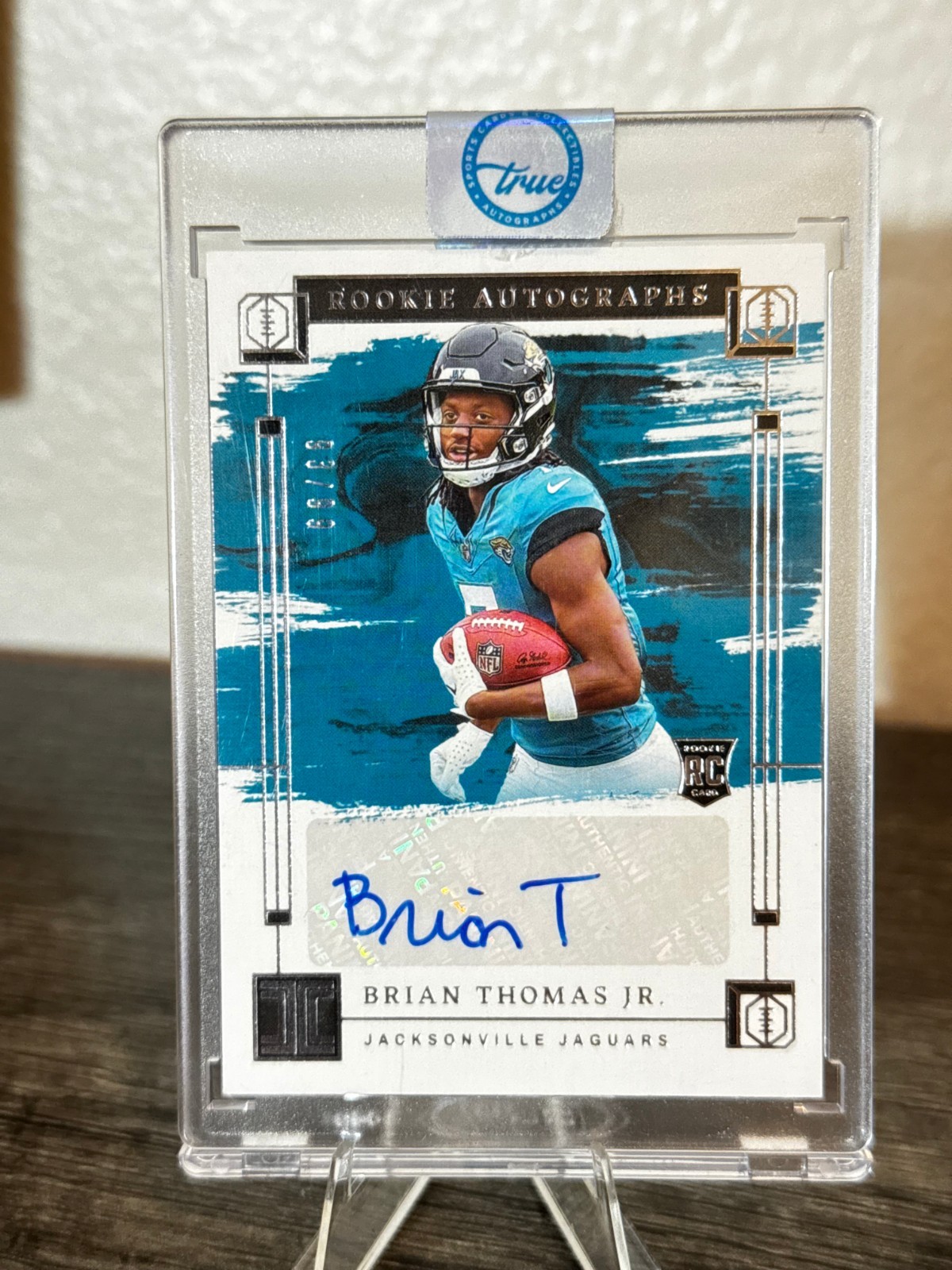 Brian Thomas Jr. 2024 Panini Impeccable Rookie Autographs RC Auto #RA-BTJ /99