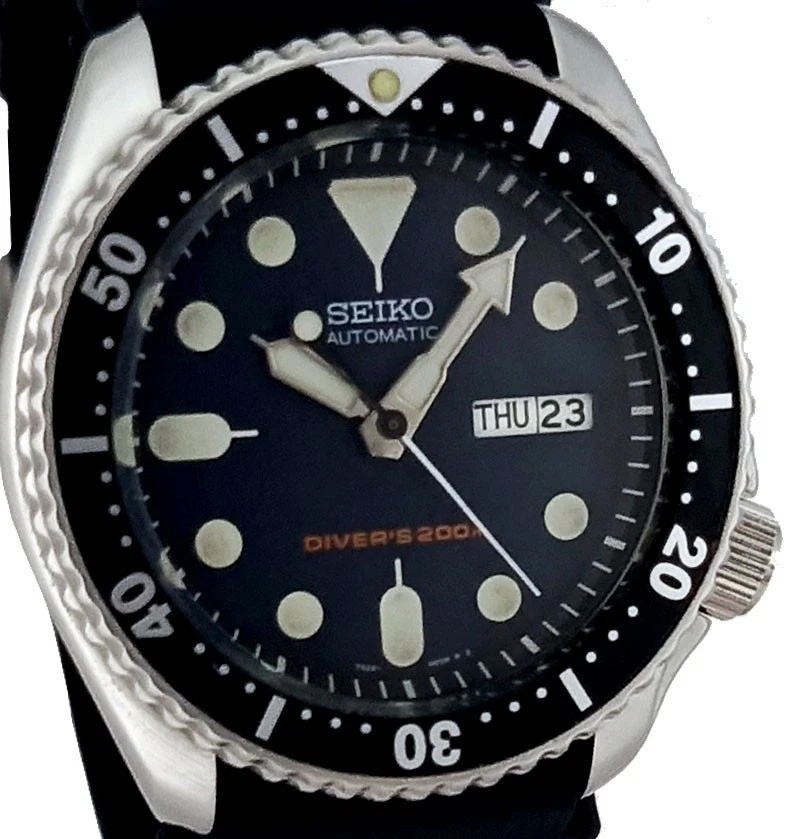 Vintage SEIKO diver SKX007 Genuine "Timeworn" dial, 7S26-0020 case & movement - Image 3 of 4