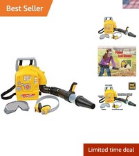 Multi-Color Backpack Leaf Blower Toy for Kids - Playtime with Realistic Effects
