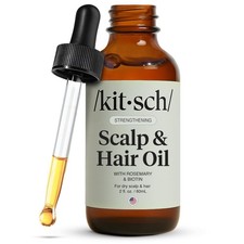 Kitsch Rosemary Hair Growth Oil - Castor, Biotin, Jojoba - Scalp Treatment