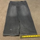 Southpole Men's Black Denim Jeans Wide-Leg Relaxed Fit Medium Wash 5-Pocket — photo 3