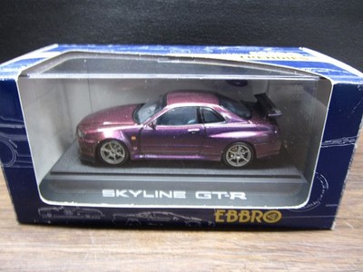 1:43 Ebbro  Nissan  Skyline GT-R Magic Purple