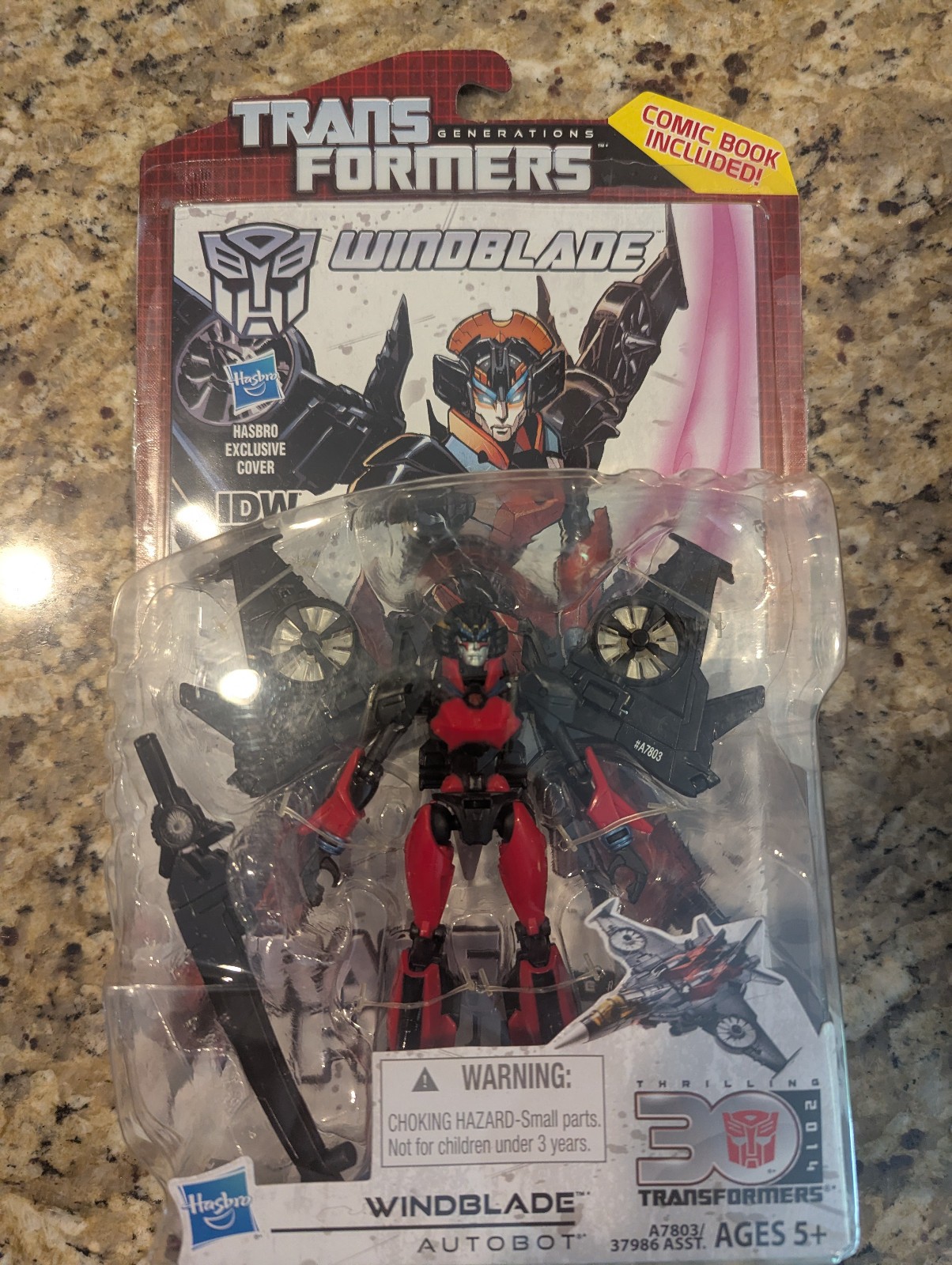 Transformers Thrilling 30 Windblade IDW MOSC