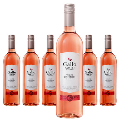 6 x Gallo Family Vineyards White Zinfandel   2024
