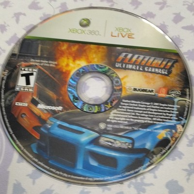 FlatOut: Ultimate Carnage Xbox 360 2007 T NTSC-U/C Tested Working (Disc Only)