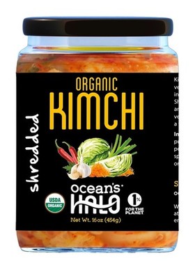 Organic Kimchi Vegan 16oz Jar Non-GMO Gluten-Free Ready-to-Eat Shelf-Stable New