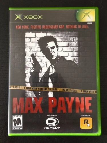 Max Payne (Original Xbox) Complete CIB w/ Manual – Excellent Condition