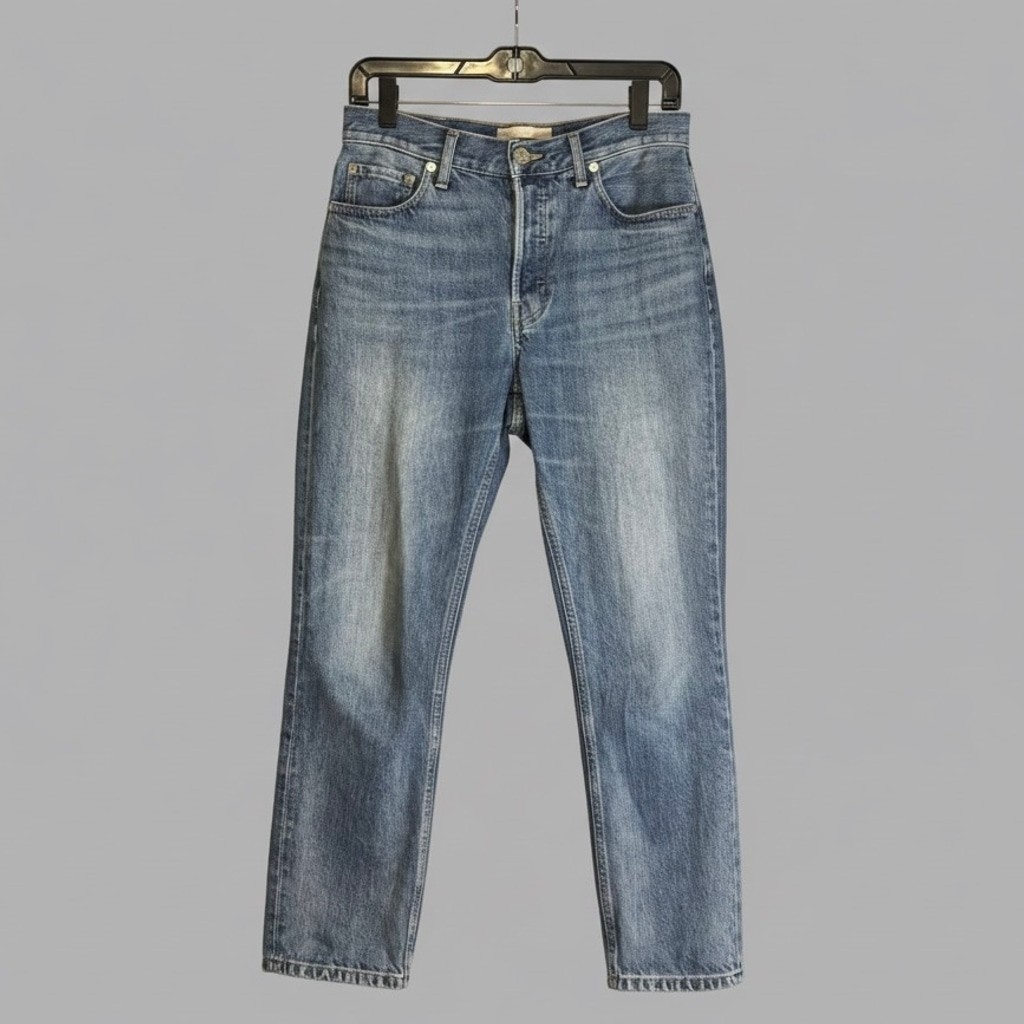 Everlane The 90’s Cheeky Jean 26 Ankle High Rise Organic Cotton Straight Leg