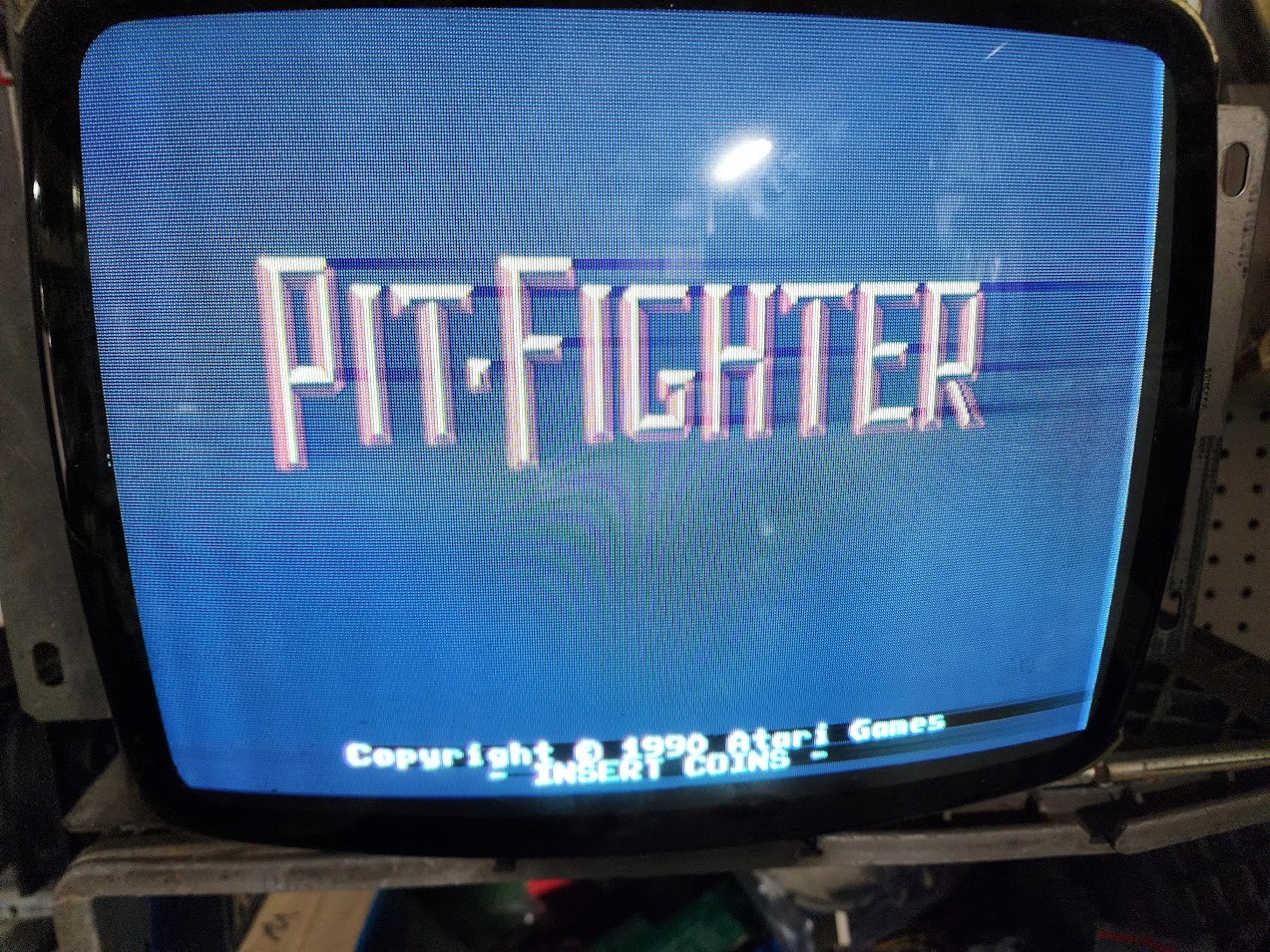 Pit Fighter Arcade PCB Atari  100% WORKING free USA shipping #3980