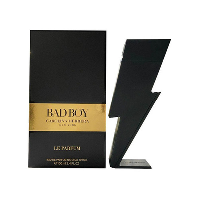#ad Ch Bad Boy Le Parfum by Carolina Herrera Men EDP 3.3 3.4 oz New In Box $87.93
