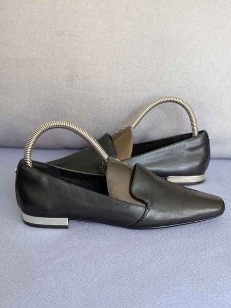 Women ALDO Heels Black Leather 39