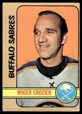 1972-73 O-Pee-Chee Roger Crozier Buffalo Sabres #50