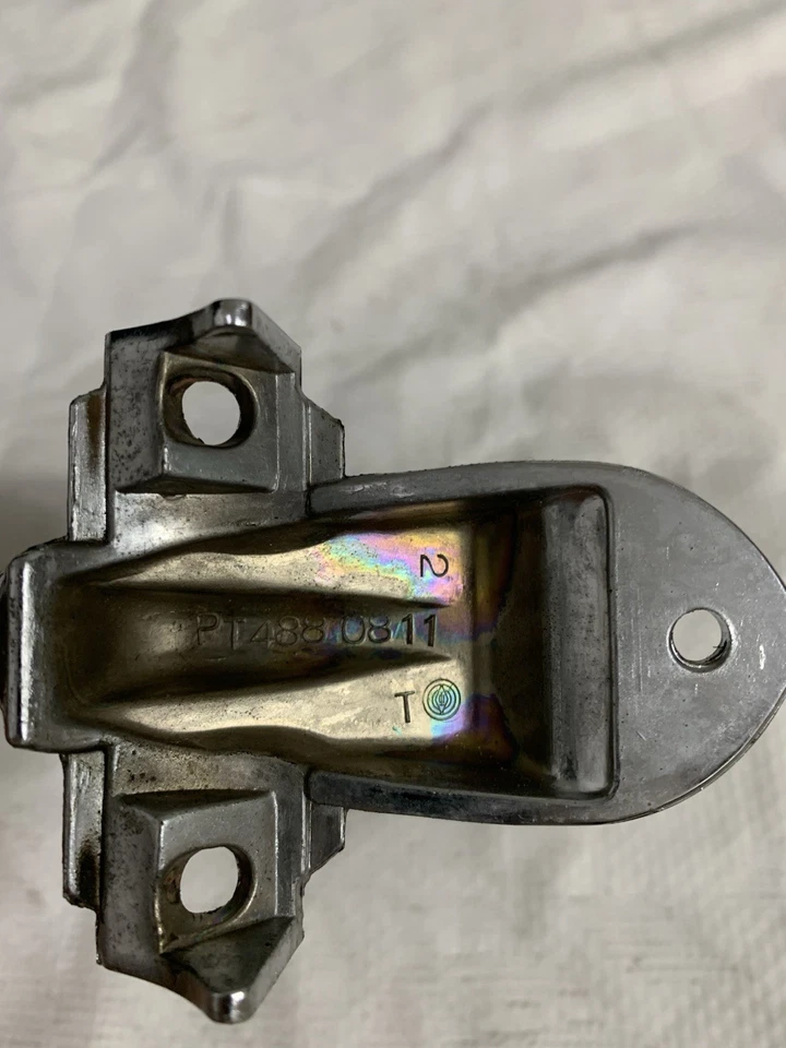 1965 Chevrolet Malibu Interior Chrome Rear View Mirror & Base PT-4880811 USED - Image 4 of 4