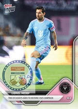 **PRE SALE** Lionel Messi - 2025 MLS Topps NOW® - Card 107