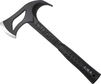 Estwing Hunters Axe Guthook 14'' Forged One-Piece Black