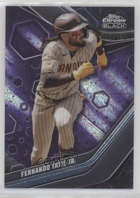 2023 Chrome Black Purple Mini-Diamond Refractor /150 Fernando Tatis Jr #94 1j30