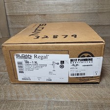 SLOAN 186-1 XL Regal Urinal Flushometer 1.0 GPF Chrome Plate Finish 3082675 NIB