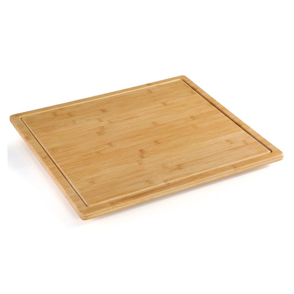 Planche à découper en bambou 56 x 50 cm pour éviter le manque de place en cuisine