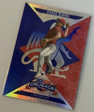 2025 Panini Crusade #65 Chase Burns Cincinnati Reds