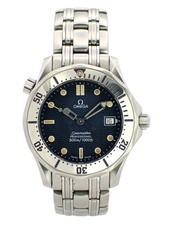 OMEGA Seamaster Professional 300m Mid Size 36mm Quartz Date Watch 2562.80 w/Box