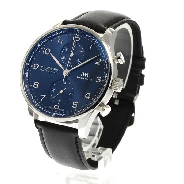 IWC Portugieser IW371606 41mm SS Navy Dial Automatic Watch #C2470