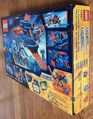 LEGO NEXO KNIGHTS: Clay's Falcon Fighter Blaster (70351) - New in