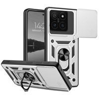Handy HüLle FüR Xiaomi 14T HandyhüLle Schutz Case Cover Silber