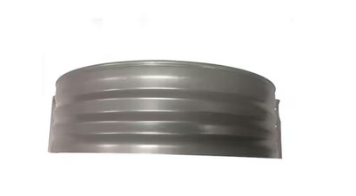 Vestal 37 In. X 18 In. Galvanized Metal round Window Well