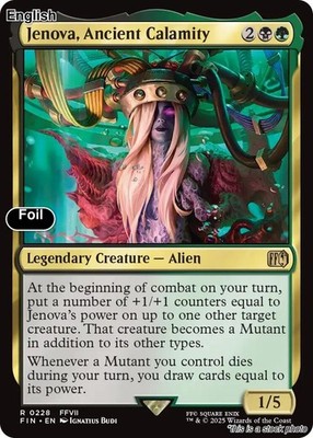 Jenova, Ancient Calamity EN [FIN - 228] - NM [Foil] TCG MTG
