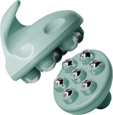 Hand Held Massager, Full Body Massage Tool with Roller Ball Massager Manual 360-