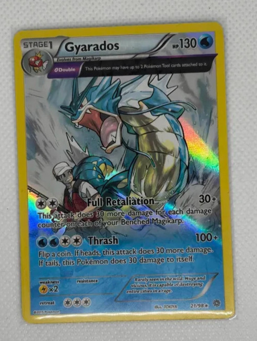 Gyarados 2015 XY: Ancient Origins #21/98 Reverse Holo Price Guide