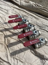 5x Altecnic Full Bore Lever Ball Valves Isolation Valves Plumbing Unused