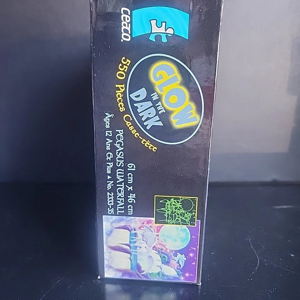 Ceaco зарево головоломка Pegasus водопад 24 «x 18» 550 шт новый запечатанный - Изображение 2 из 4