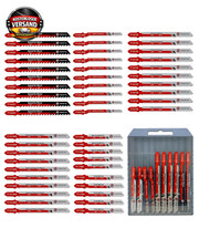 FOCSTOL Stichs&auml;geblatt Set 50Tlg Mit Aufbewahrungskoffer - HSS/HCS T-Schaft Stic