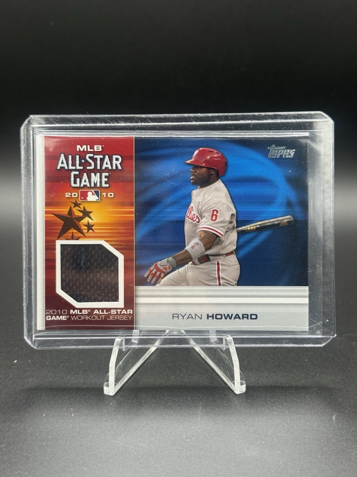 2010 Topps Update Series - All-Star Stitches Relics Ryan Howard #AS-RHO (MEM)
