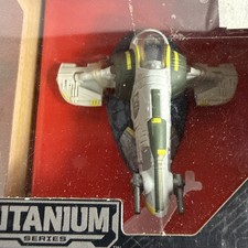 JANGO FETT's SLAVE I  Star Wars The Black Series Titanium  27 NEW