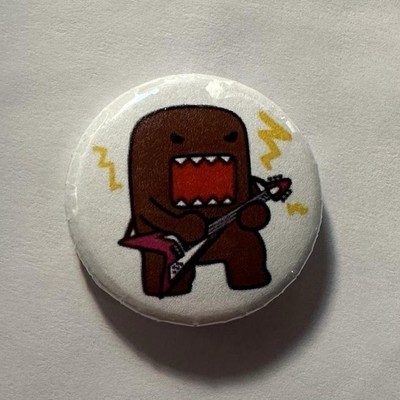 Domo Anime Merch 1.25 Button Pin Badge Handmade - emo scene tumblr y2k 