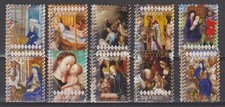 NVPH Nederland Netherlands 2381 - 2390  used Goede Doelen Decemberzegels 2005