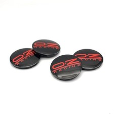 4pcs 55mm For Oz Racing M582 Wheel Center Rim Caps Hub Caps2.17 Black Red