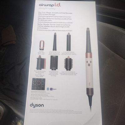 #ad Dyson Airwrap i.d. Multi styler amp; Dryer StraightWavy Ceramic Pink Rose Gold $350.00