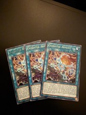 Yugioh Exosister Arment X3 Rare Playset 1st Edition GRCR-EN022