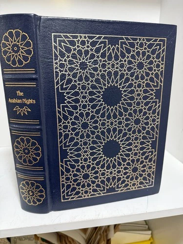 Easton Press The Arabian Nights by Burton  100 Greatest Books (water stains)