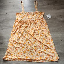Vintage Y2K Slip Babydoll Dress Size M Flower Fairy