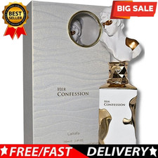 LATTAFA HER CONFESSION EAU DE PARFUM 3.4FL.OZ