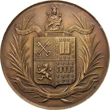 [#399301] France, Medal, Université Catholique de Lille, Bronze, AU