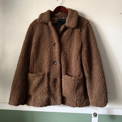 Bernardo Faux Fur & Sherpa Jacket. This ''teddy bear'' style jacket