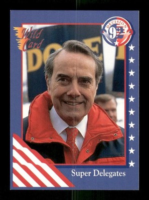 1992 Wild Card Decision '92 35 Bob Dole BXCP52