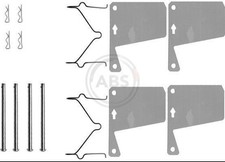 A.B.S. Zubehörsatz Scheibenbremsbelag 0960Q für FORD TAUNUS MORGAN TVR 2 GU 3 5